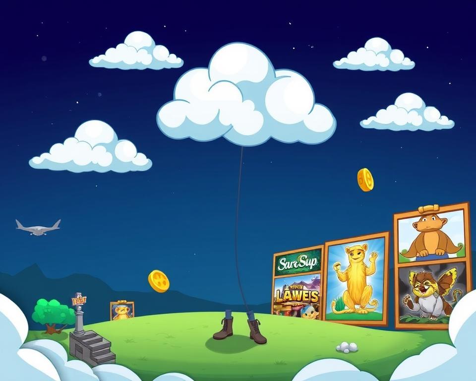 Hình ảnh Cloudbet với các trò chơi đa dạng